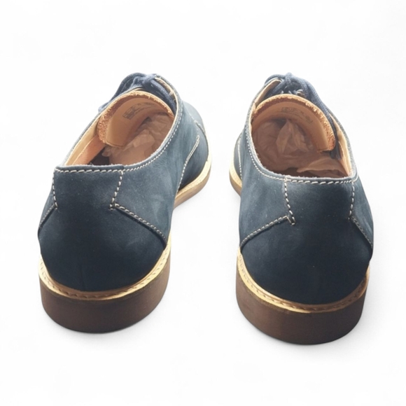 Clarks Atticus Cap Toe Oxford Shoe Men's 11.5 M Blue - Picture 4 of 7